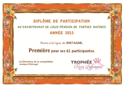 Diplôme Bretagne TRL 2015
