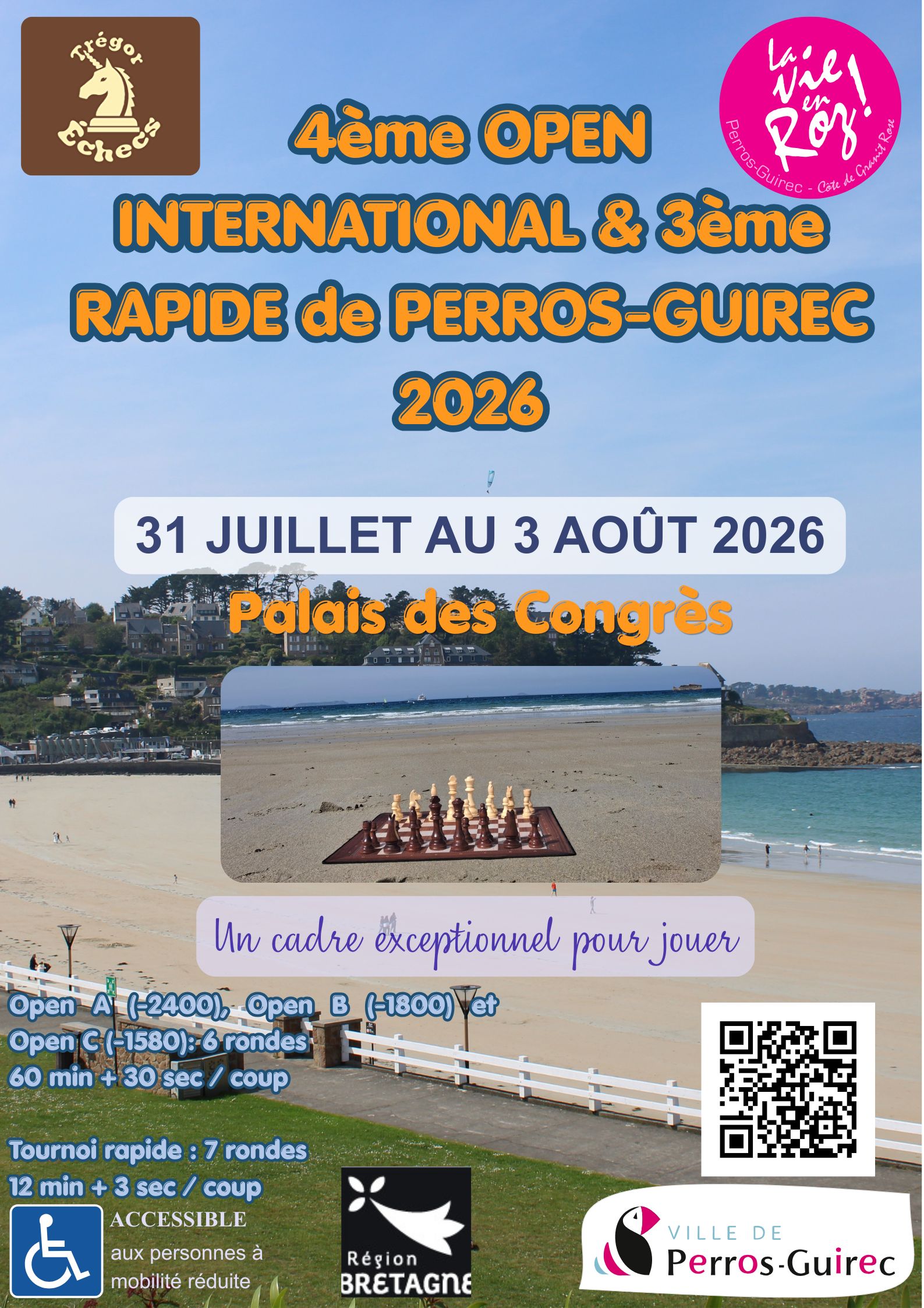 Affiche Open de Perros Guirec 2026