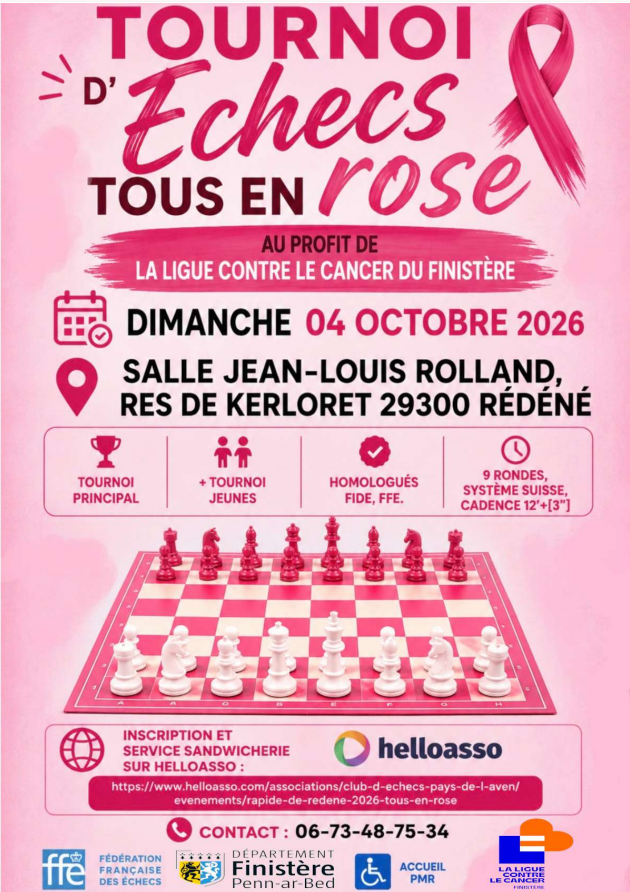 Affiche Rapide Rose 2026