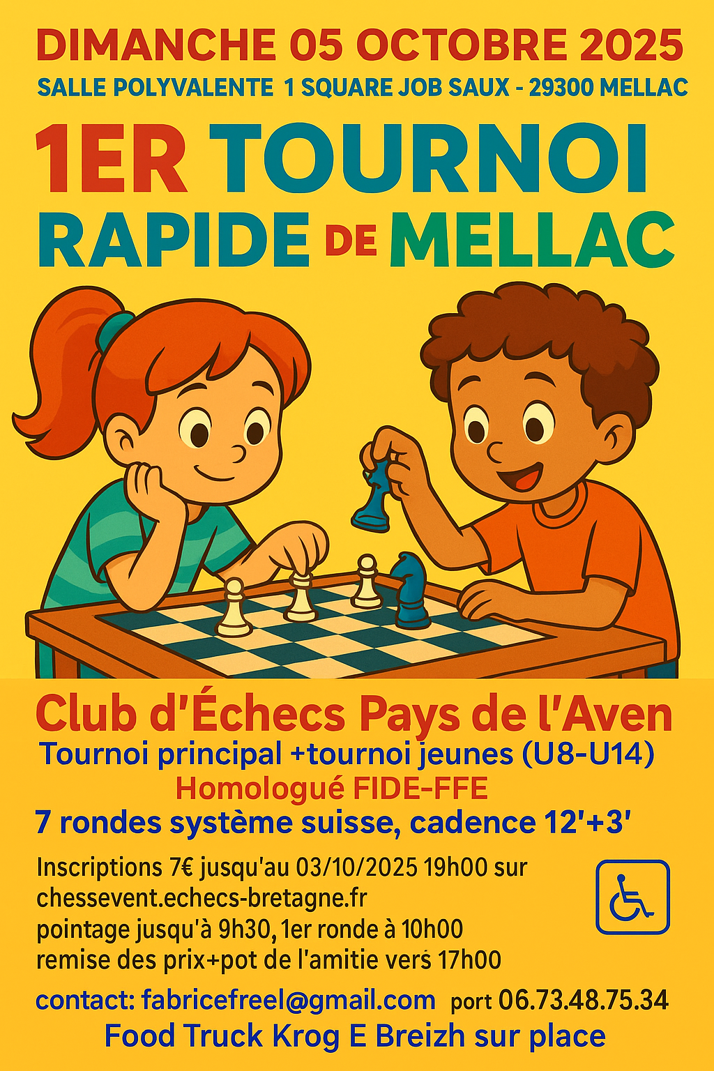 Affiche Rapide Mellac 2025